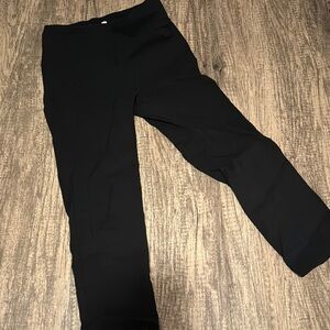 Black Cropped Pants
